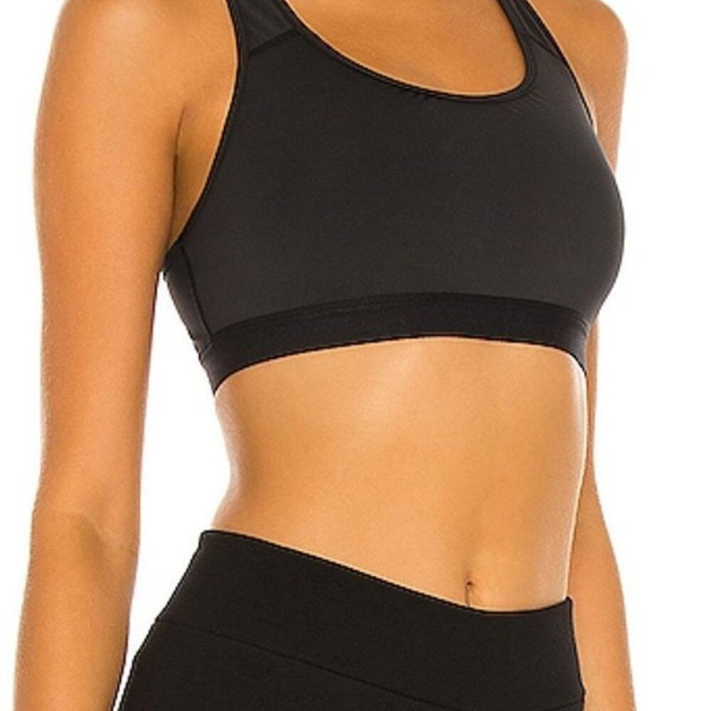 NEW Free People FP Movement Move Me Bra Active Sport Black Size XS